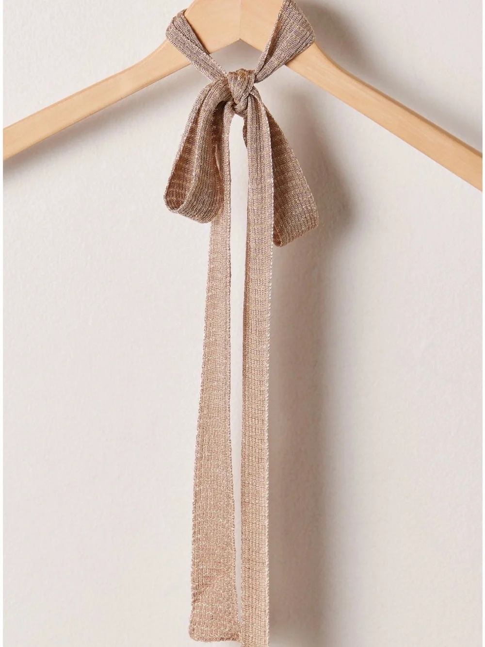 Free People Metallic closing hour skinny Scarf.  New without tags